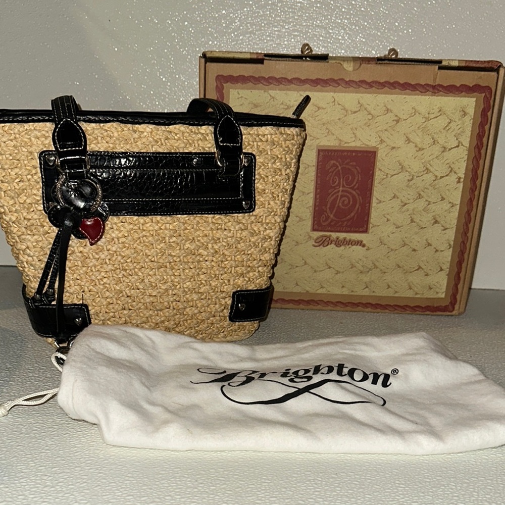 Brighton Tan and Black Women's Bag